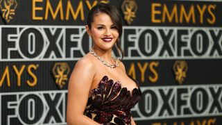 LOS ANGELES, CALIFORNIA - JANUARY 15: Selena Gomez attends the 75th Primetime Emmy Awards at Peacock Theater on January 15, 2024 in Los Angeles, California. 