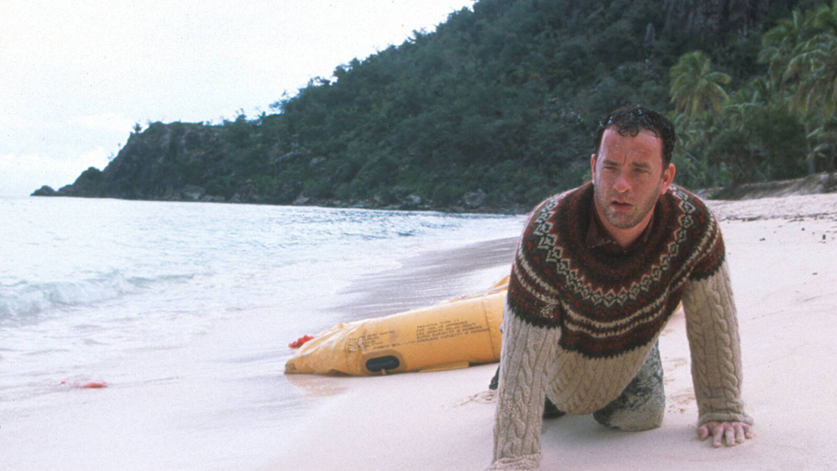 Tom Hanks in Cast Away