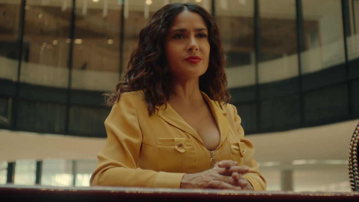 Salma Hayek’s In A Teenie Weenie Yellow Bikini In Ibiza And Her Vacation Looks Stunning