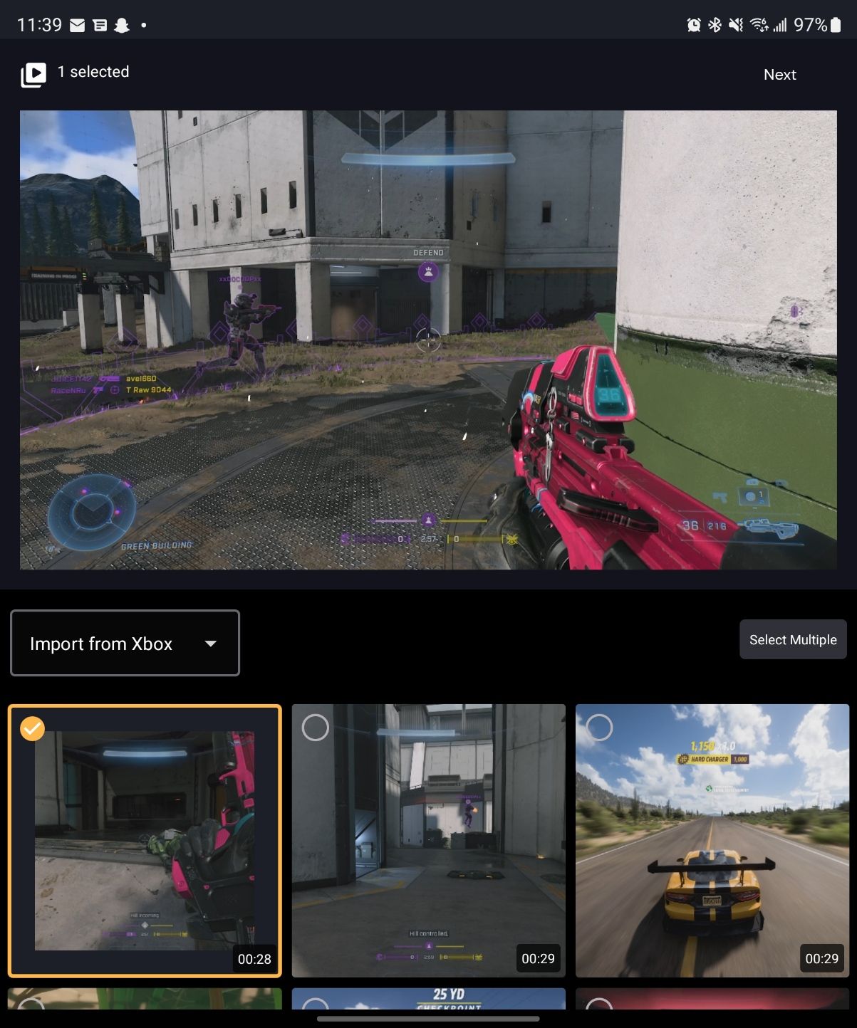 Screenshot of Medal.tv's mobile, desktop, and web apps.