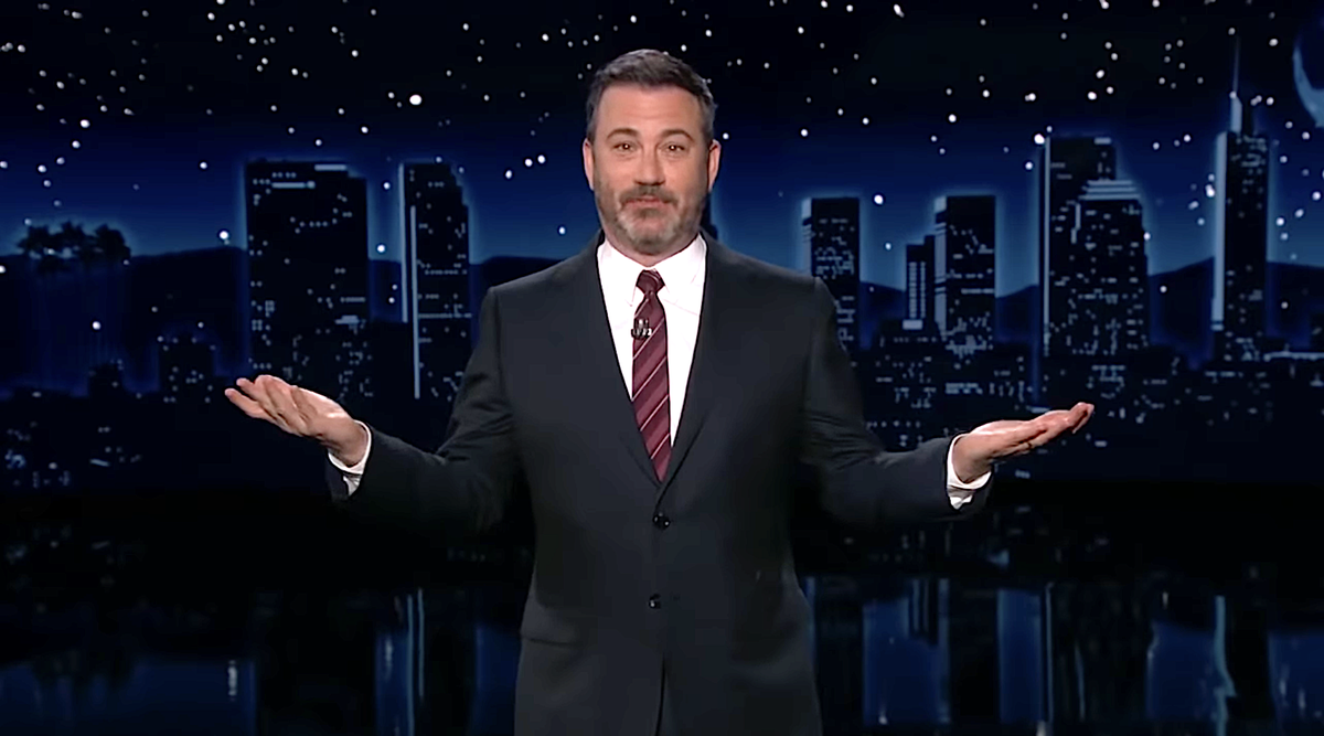 Jimmy Kimmel and his 'new pillow pal Mike Lindell' make a date to spoon