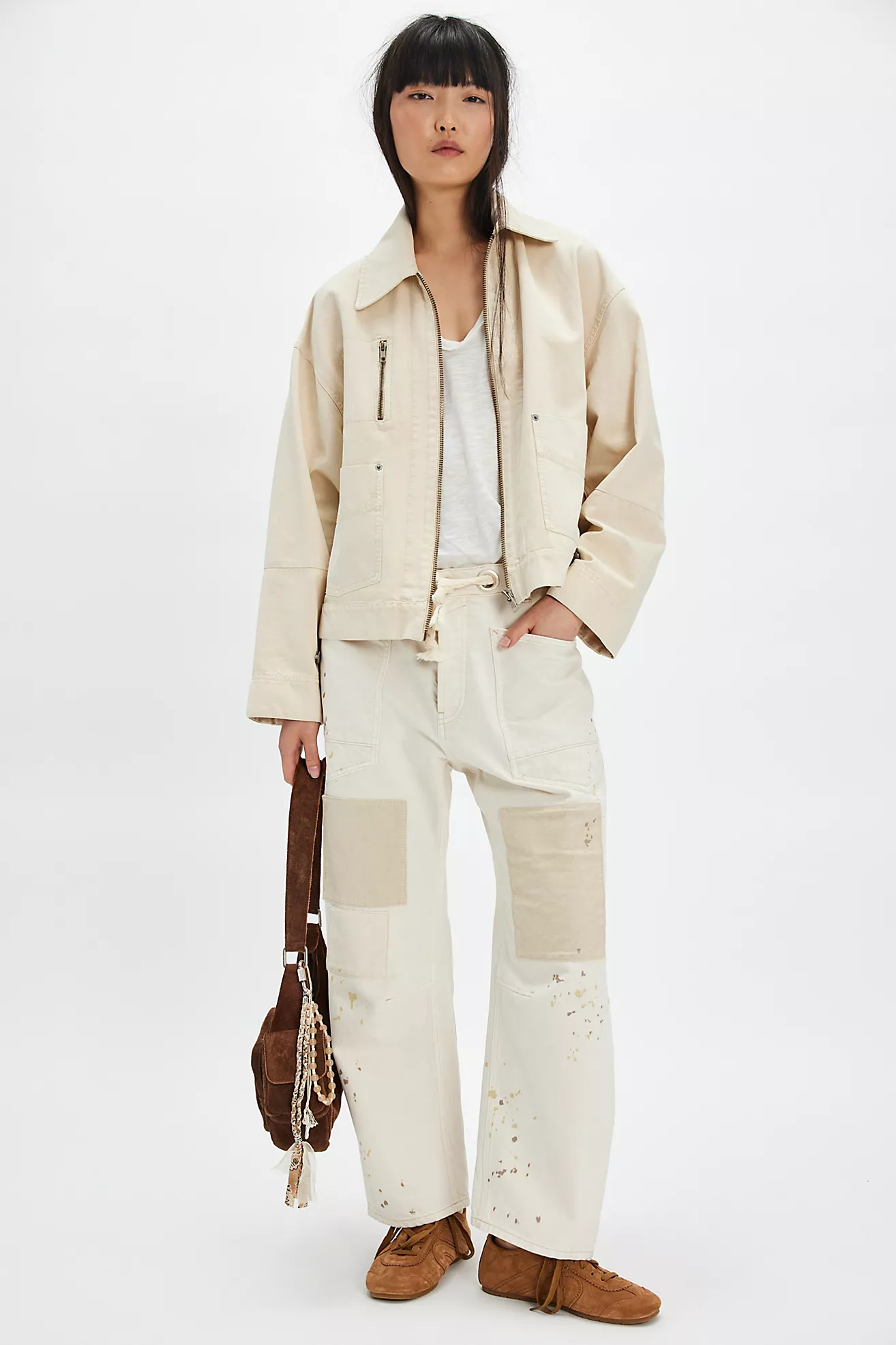 We the Free Sally Solid Canvas Jacket