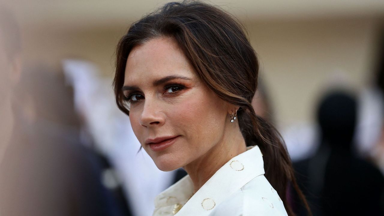 Victoria Beckham attends the official opening ceremony for the National Museum of Qatar, in the capital Doha on March 27, 2019