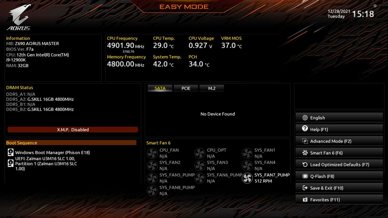 Gigabyte Z690 Aorus Master