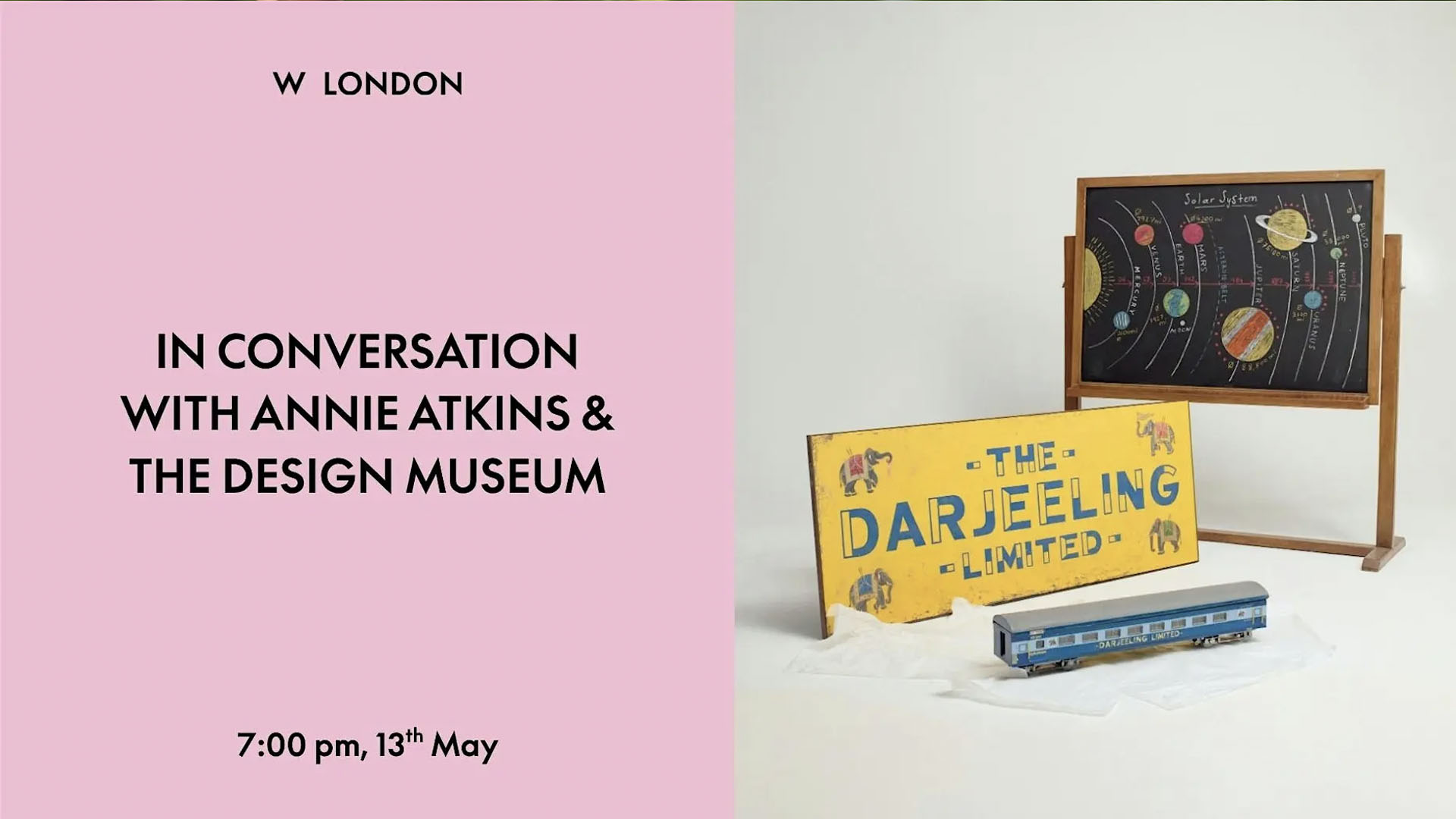 Wes Anderson event advert.