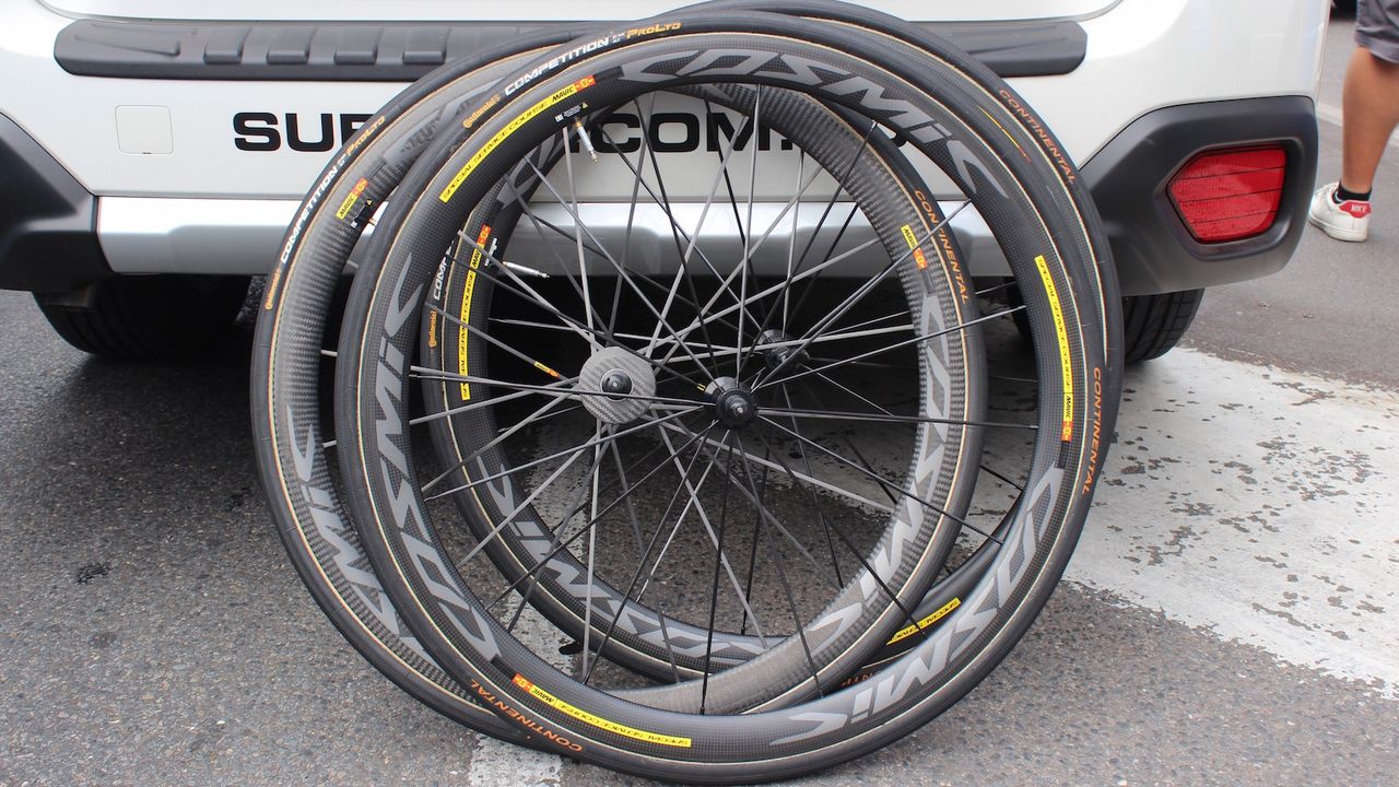 Spare wheels for AG2R La Mondiale