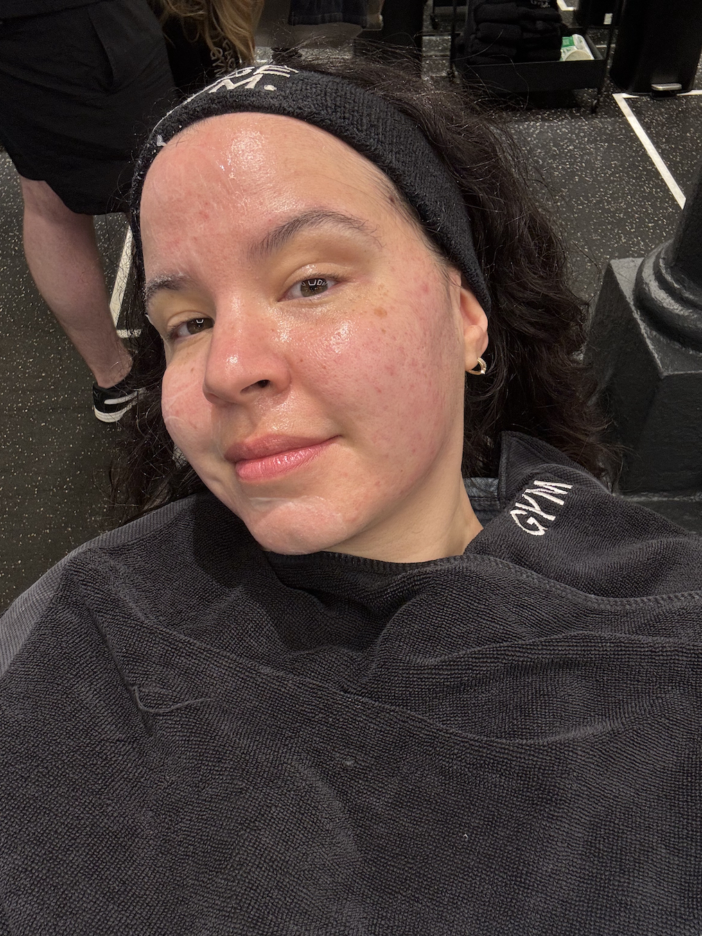 Mica Ricketts after FaceGym