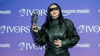 Charli xcx at the 2025 Ivor Novello awards