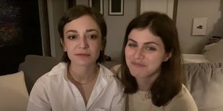 Kate Easton and Alexandra Daddario on YouTube