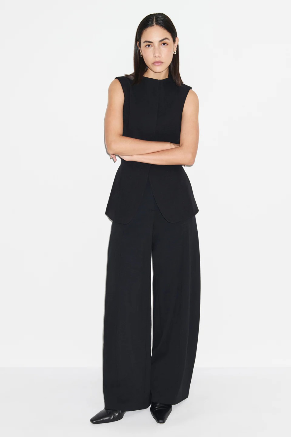 ALIGNE, Houston Barrel Leg Ponte Trouser