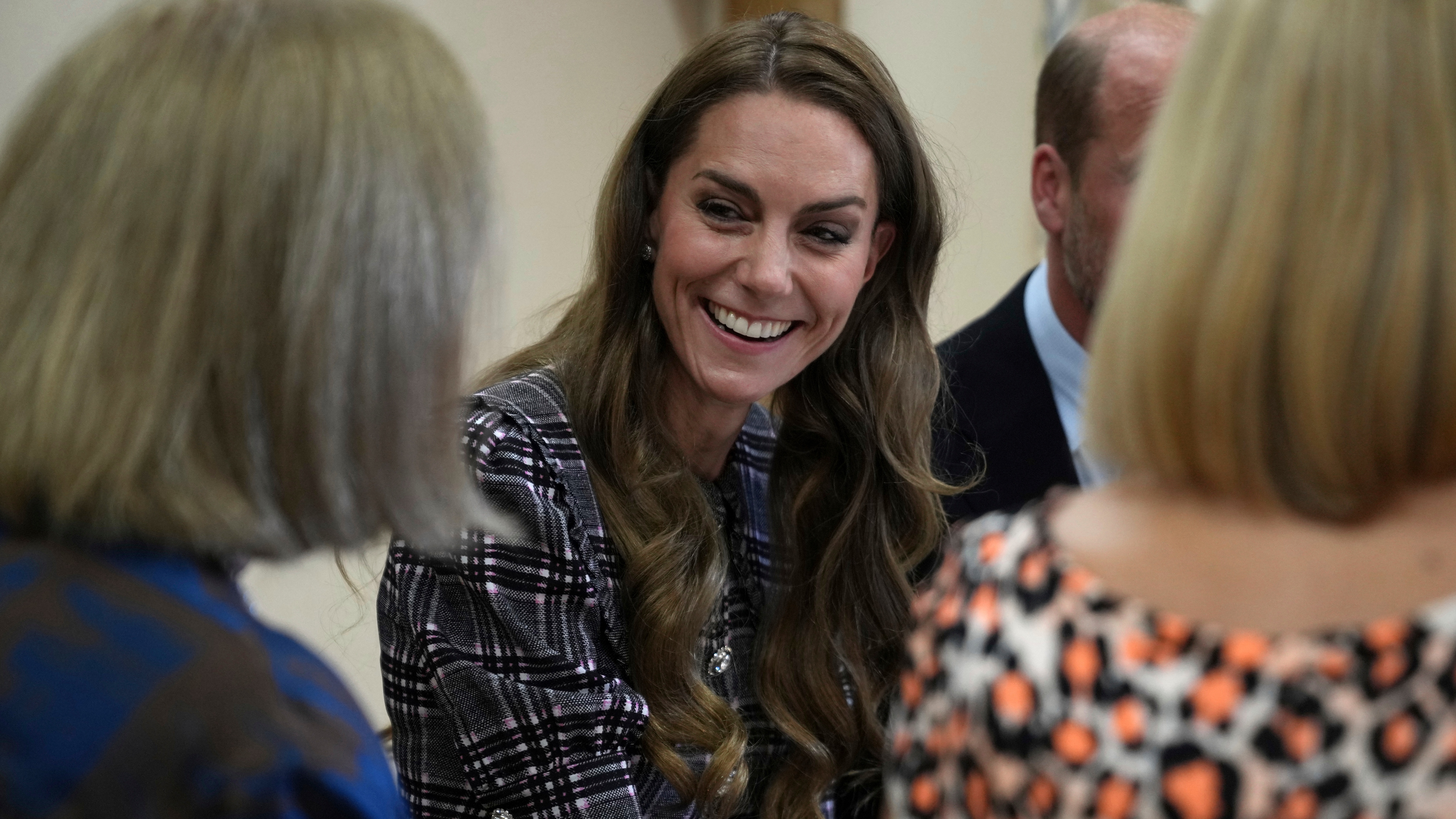 Catherine, Princess of Wales listens as she visits the National Federation of Women&#039;s Institute (WI) 