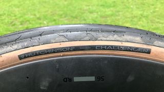 Hutchinson Challenger Tires mounted on Prime Doyenne wheels, with an Eclipse Endurance inner tube insde
