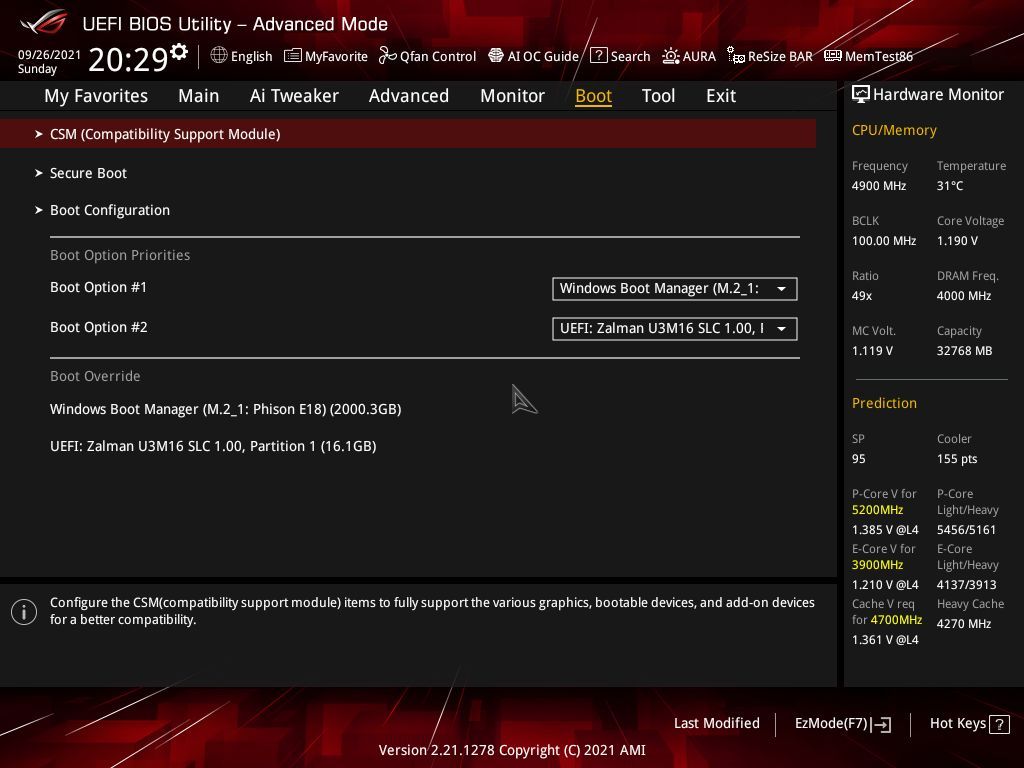Asus ROG Strix Z690-E Gaming WIFI