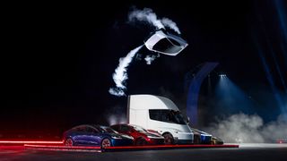 How does the new Tesla Roadster 'fly', and is it dangerous to be around its thrusters?