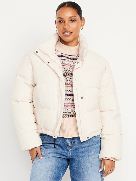 Water-Resistant Puffer Jacket