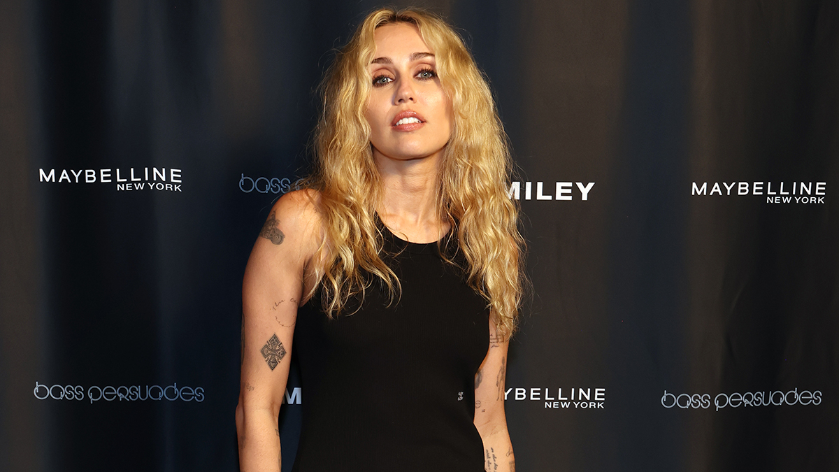 LOS ANGELES, CALIFORNIA - SEPTEMBER 17: (Exclusive Coverage) Miley Cyrus attends the Miley Cyrus "Bass Persuades" Album Release Party at Chateau Marmont on September 17, 2026 in Los Angeles, California. (Photo by Kevin Mazur/Getty Images for Atlantic Records)