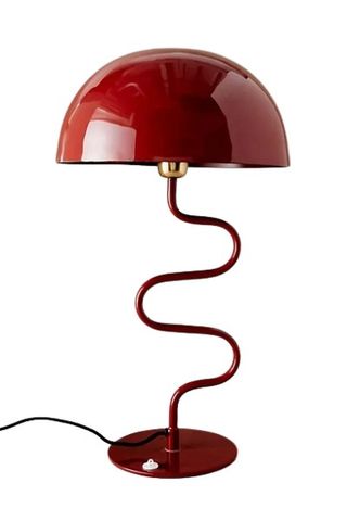 Anthropologie Twist Iron Table Lamp