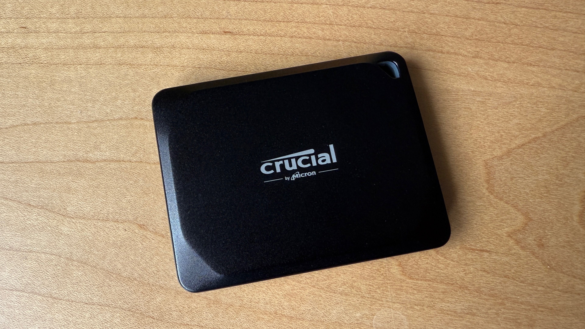 The Crucial X9 Pro SSD. 