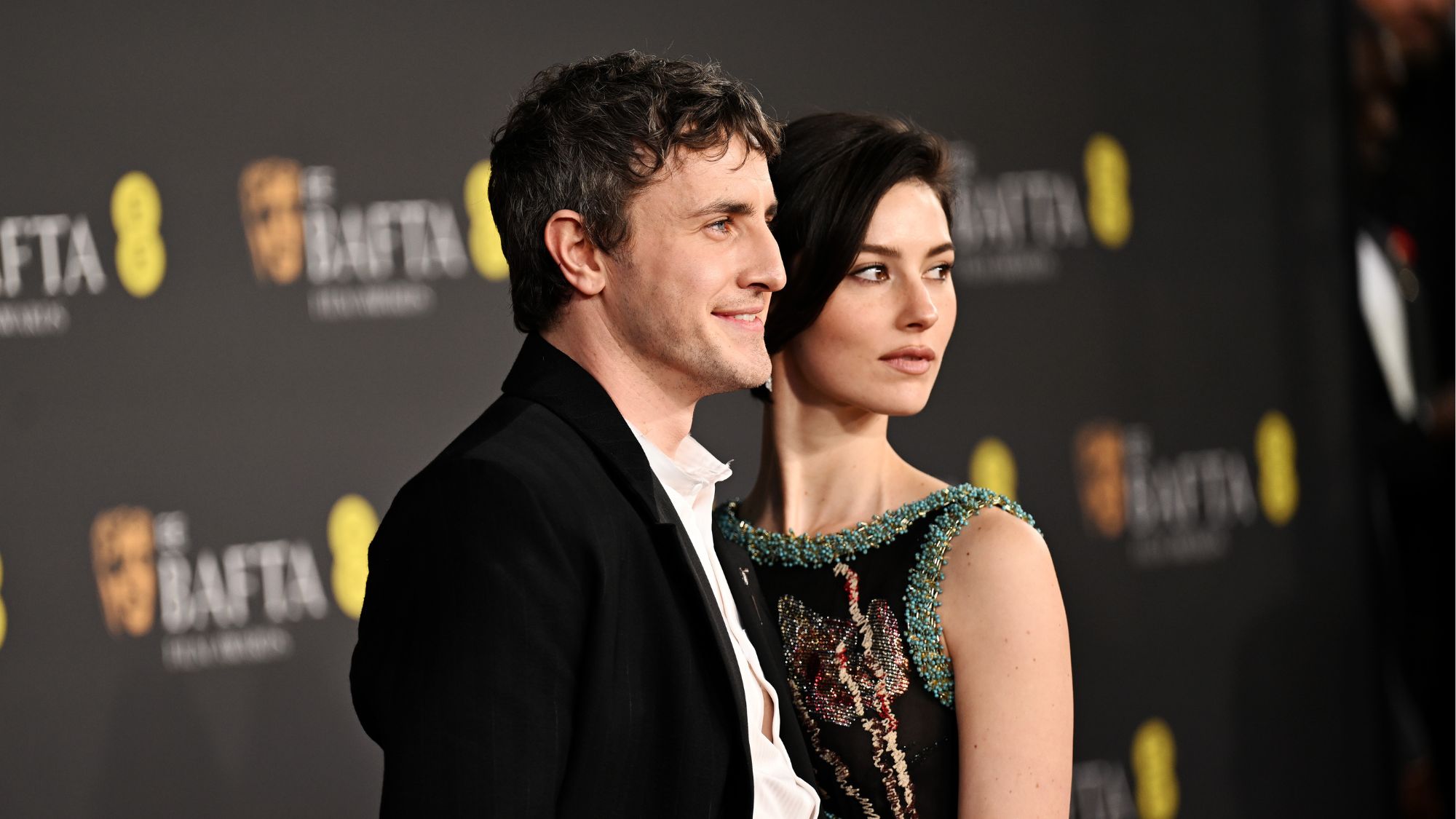 Gracie Abrams and Paul Mescal attend the EE BAFTA Awards in 2026
