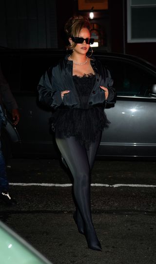 Rihanna out in NYC