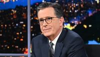 Stephen Colbert hosting The Late Show