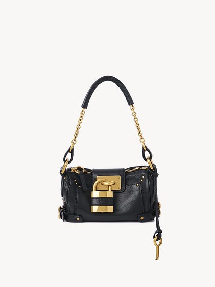 Small Paddington Chain Bag in Grained Leather