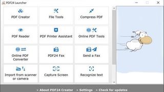 Document creation tools found in the best free PDF editor, PDF24 Creator