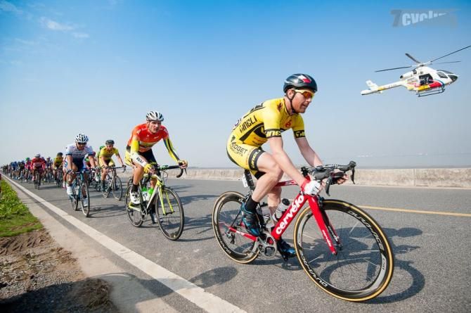 Team Budget Forklifts and Dukla Praha again controlled the peloton.