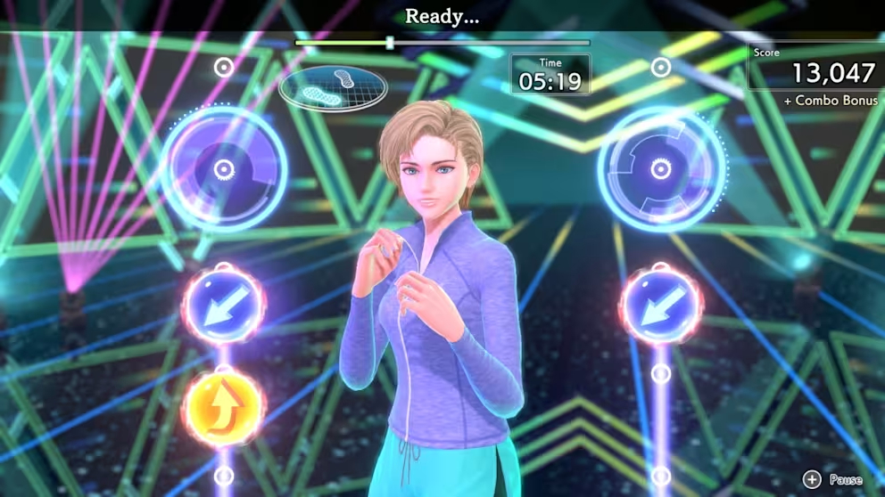 Fitness Boxing 3 Characters and Home Screen 3 Your Personal Trainer Nintendo Switch Game