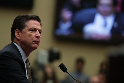 FBI Director James Comey's speech regarding Hillary Clinton's email scandal affected her in the polls.