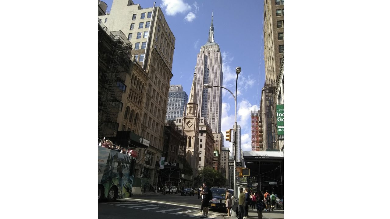 Ah, the Empire State Building. The rear-facing camera is actually fairly capable.