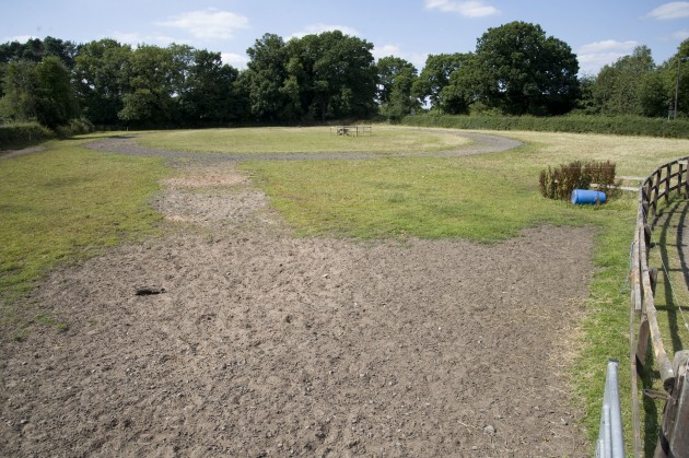 8 RW The canter track