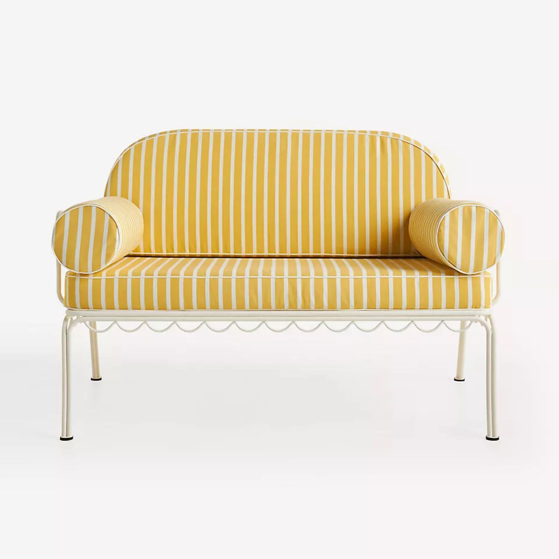 Business & Pleasure Co. The Al Fresco Love Seat Frame & Cushion