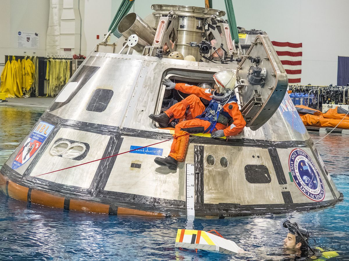 NASA Tests Astronaut Survival Systems for Orion Splashdowns | Space