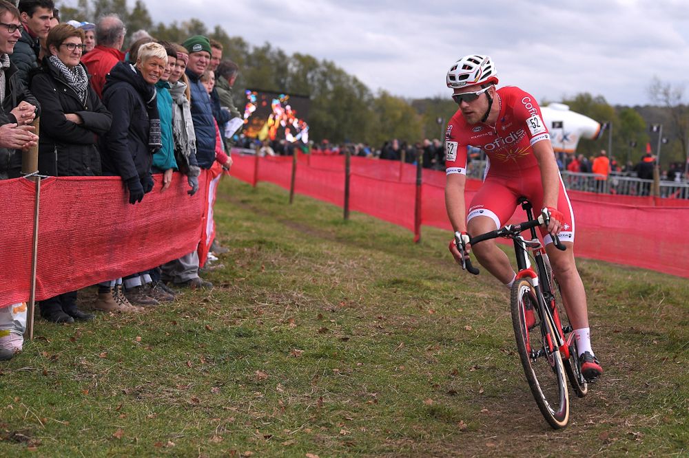 Bert Van Lerberghe (Cofidis Solution Credits) during the 29th Koppenbergcross