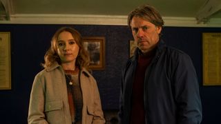 Alison with her dad in Code of Silence