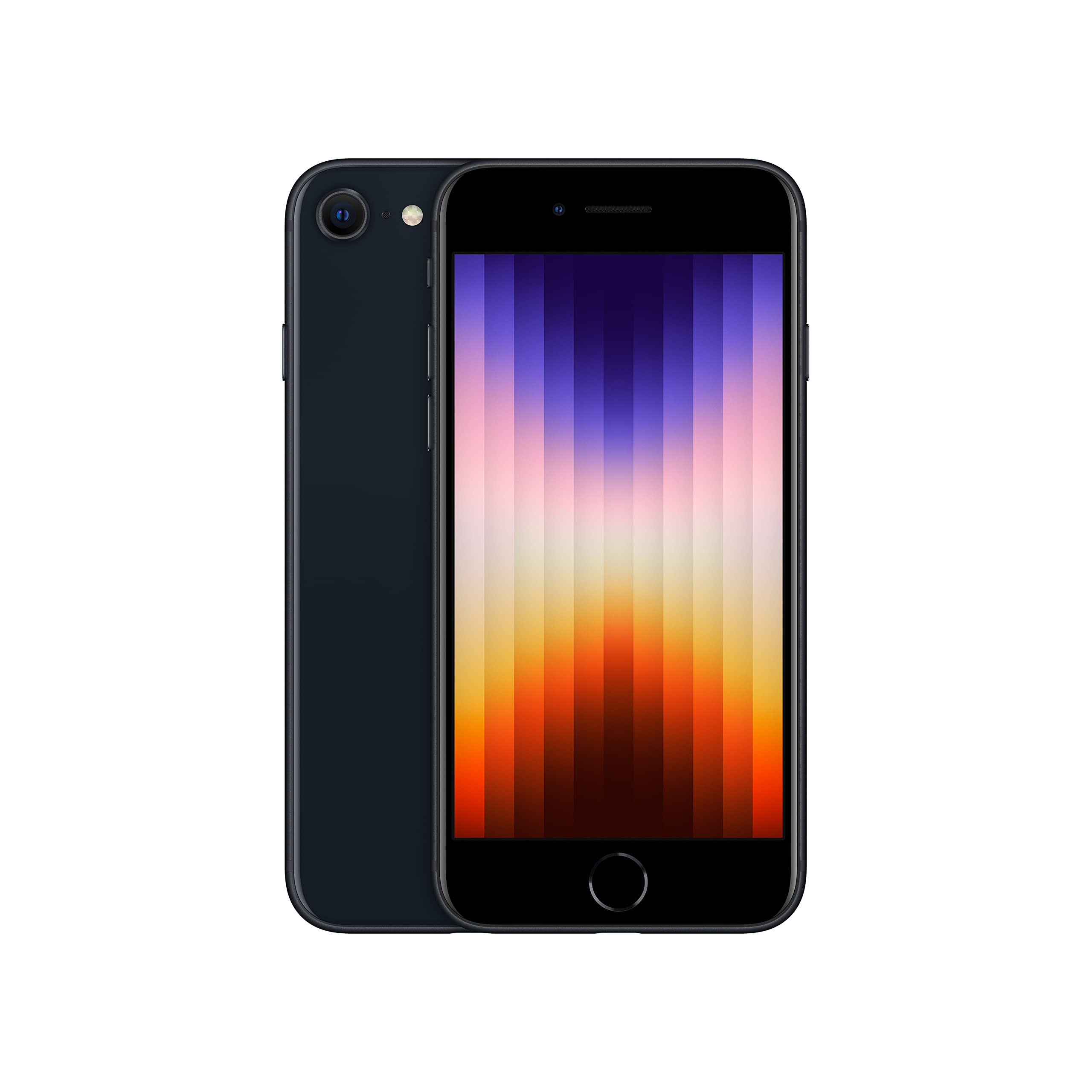 Apple iPhone SE 2022 front and rear views