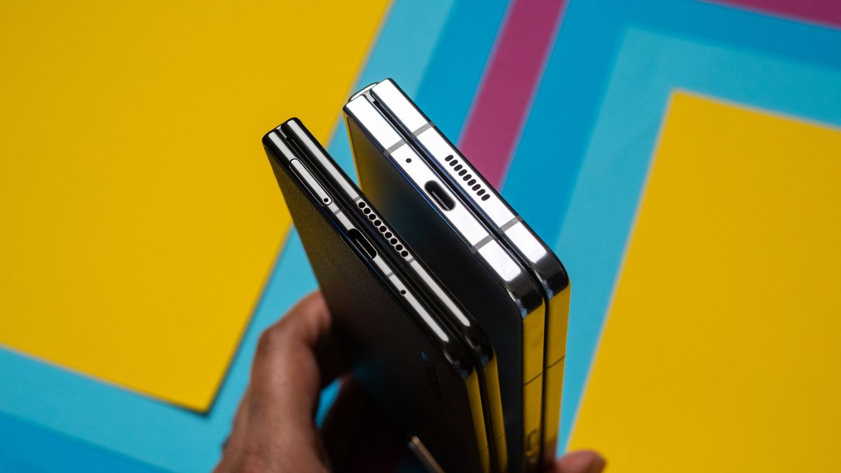 Honor Magic V2 and Galaxy Z Fold 5