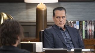 Maurice Benard as Sonny frowning in General Hospital