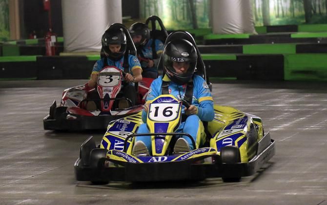 Valerio Agnoli in the lead