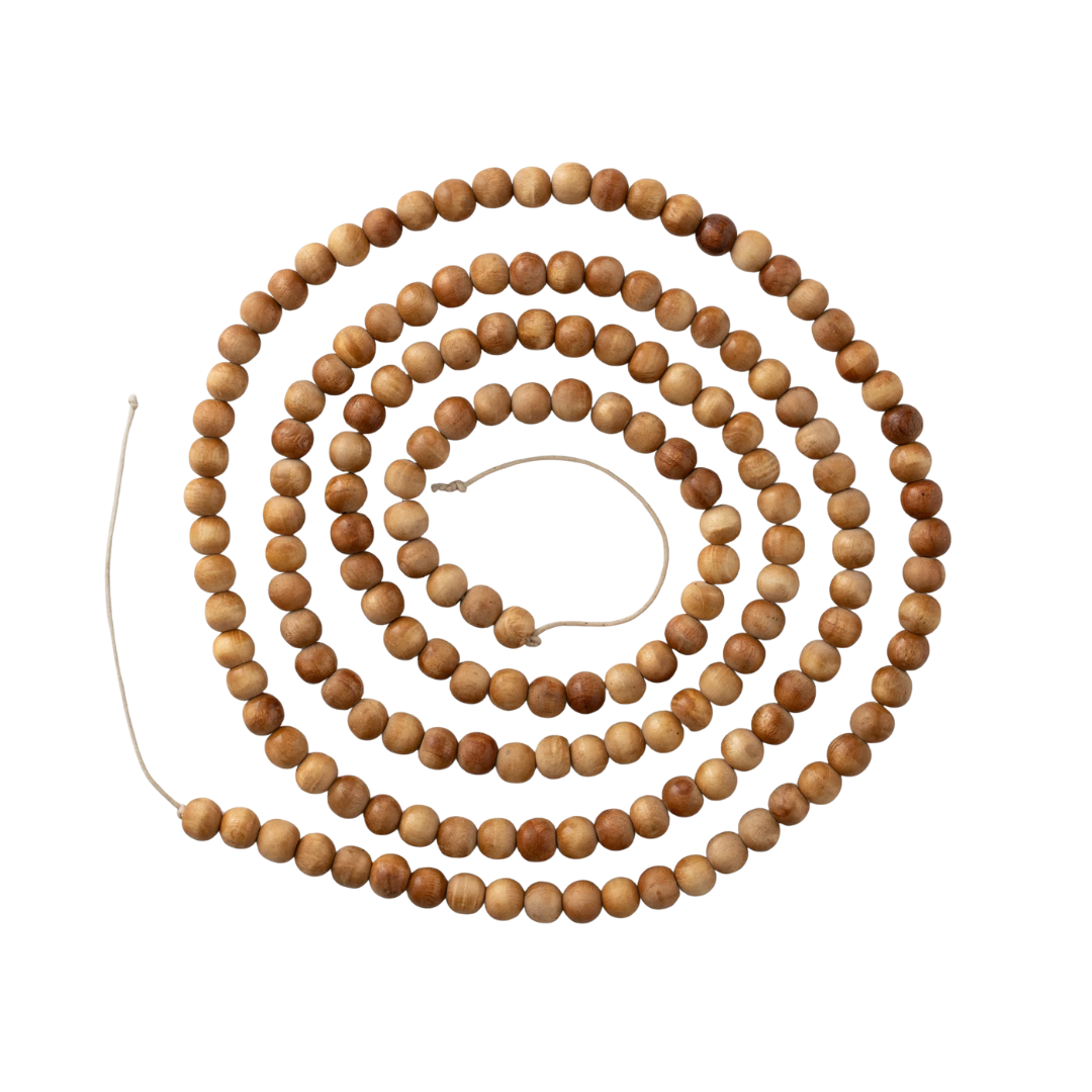 Wooden Beaded Garland