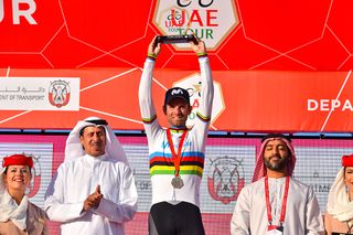Alejandro Valverde (Movistar) wins stage 3 at UAE Tour