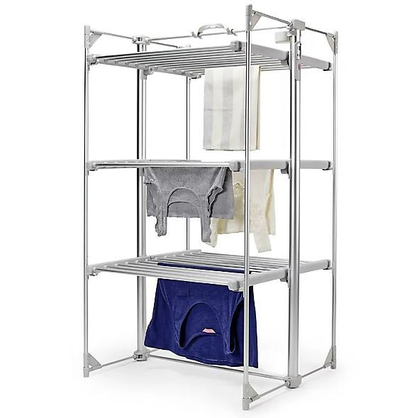 Heated Clothes Rack Cut from Lakeland