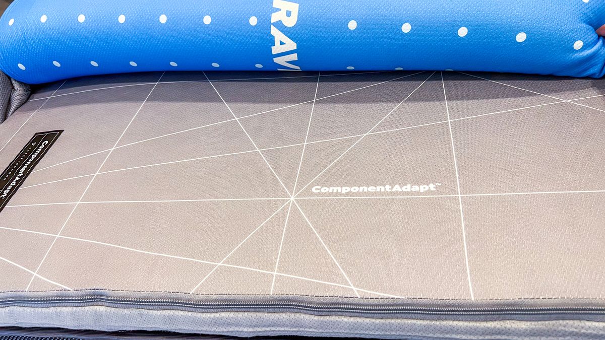 Layers of foam within the Sleeping Duck Mach II mattress