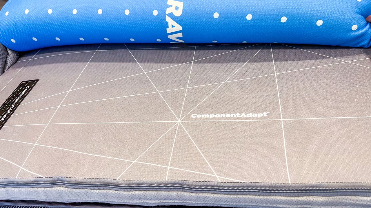 Layers of foam within the Sleeping Duck Mach II mattress