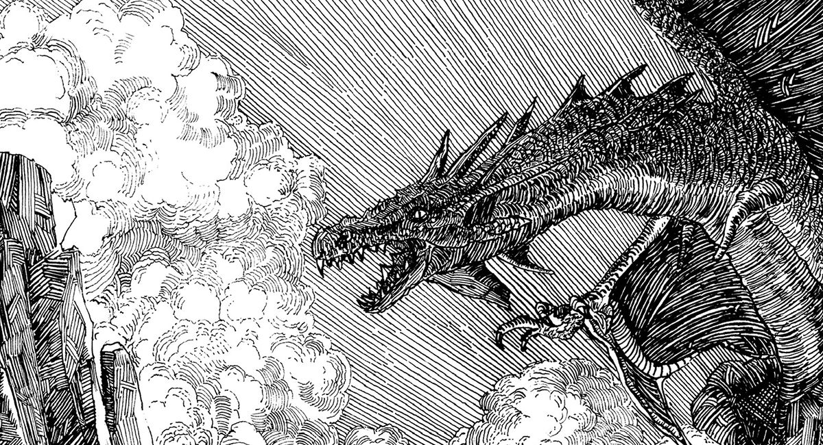 This artist uses ink to recreate the look of 19th century engravings