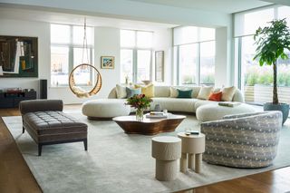 Living room in St Martins Lofts by Susie Atkinson