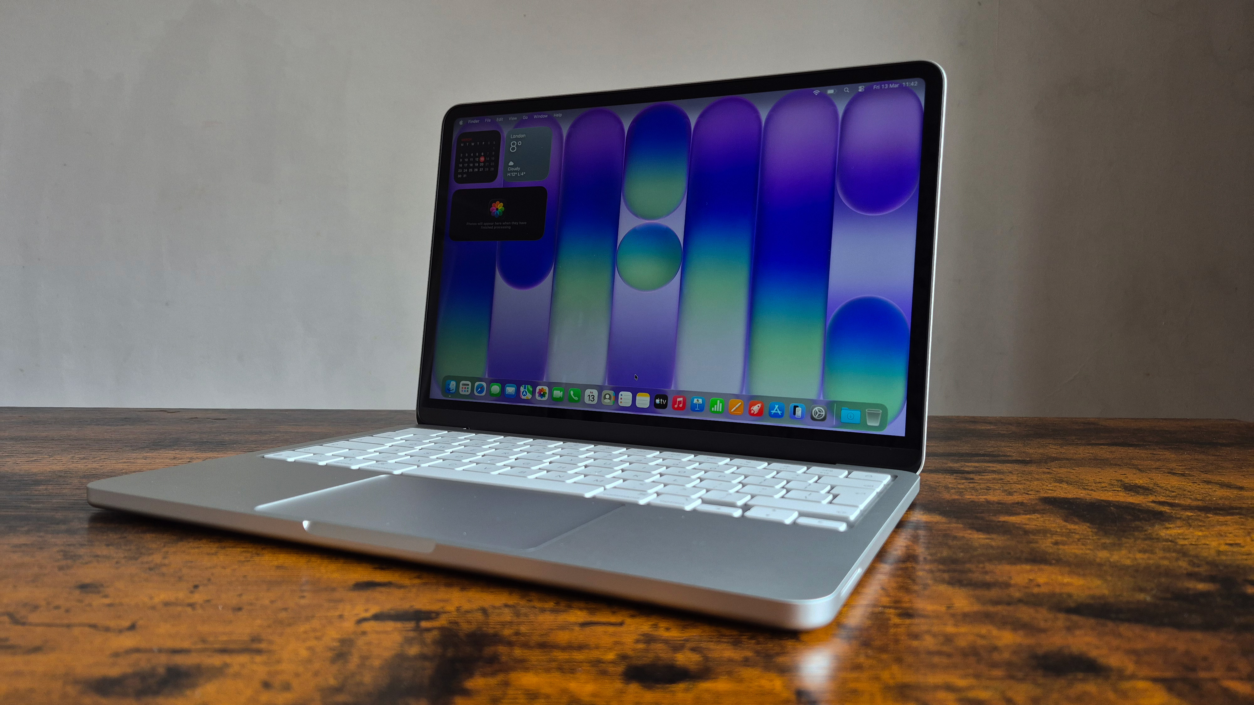 The Apple MacBook Neo on a desk