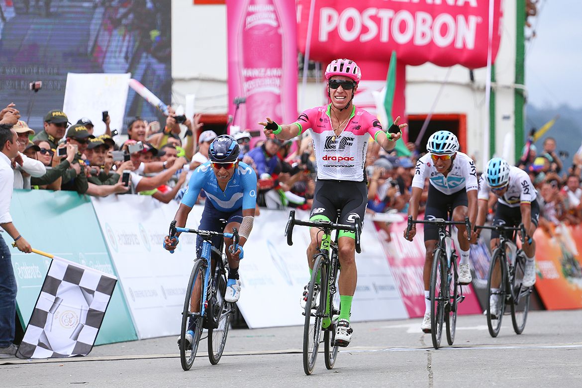 Rigoberto Uran (EF-Drapac) wins