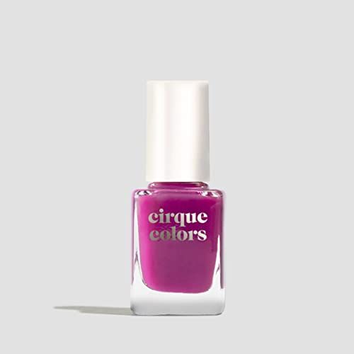 Cirque Colors Berry Jelly - Magenta Purple Jelly Nail Polish- 0.37 Fl Oz (11 Ml) - Vegan & Cruelty-Free